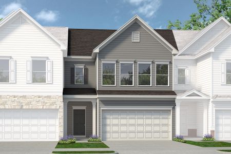 New construction Townhouse house 268 Tommy Lee Fuller Dr, Loganville, GA 30052 null- photo 6 6