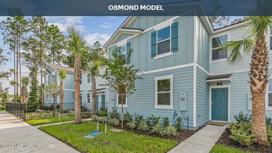 New construction Townhouse house 61 Crisanto Rd, St. Augustine, FL 32084 Osmond- photo 1 1