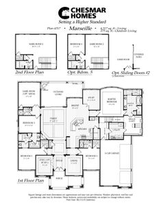 New construction Single-Family house 97 Hunter Pass, Waxahachie, TX 75165 plan Marseille - image