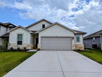 New construction Single-Family house 122 Checkers Cv, Elgin, TX 78621 - photo 0