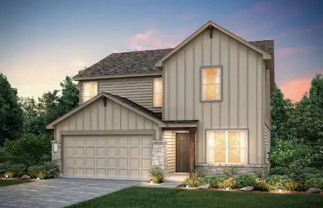 New construction Single-Family house 124 Hatari Trl, Jarrell, TX 76537 plan Sandalwood - image