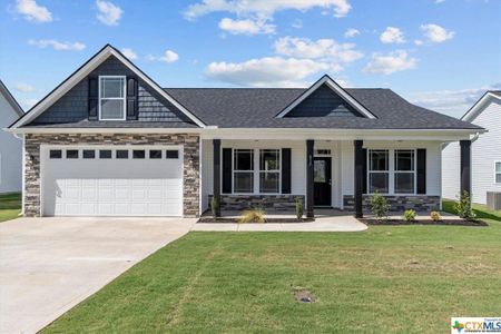 New construction Single-Family house 171 Lost Maples Way, Marion, TX 78124 Cherokee- photo 0