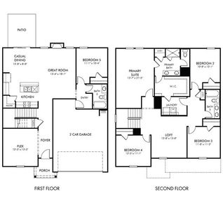 New construction Single-Family house 215 Abraham Wy, Boiling Springs, SC 29316 plan Chatham - image