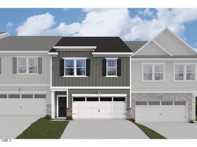 New construction Townhouse house 6974 Doddridge Lane, Unit 8, Cary, NC 27519 Sierra- photo 0