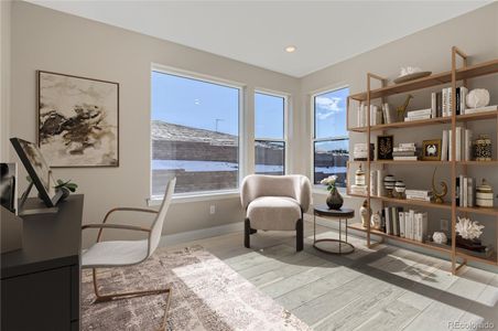 New construction Single-Family house 11888 Montoso Rd, Lone Tree, CO 80134 4032 Maya Exterior B - Low Slope Contemporary- photo 6 6