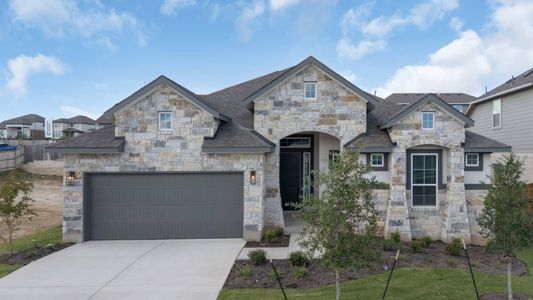 New construction Single-Family house 305 Oak Blossom Rd, Liberty Hill, TX 78642 plan Michelle - image