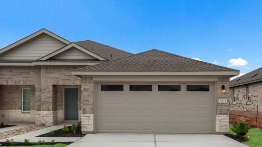 New construction Townhouse house 15104-B Welsh Cob Rd, Manor, TX 78653 The Willow- photo 0