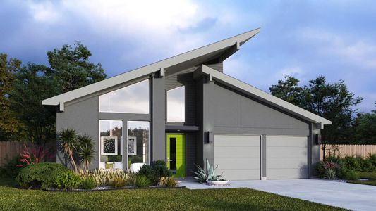 New construction Single-Family house 9213 Calvert Wy, Austin, TX 78744 plan 3491E - image