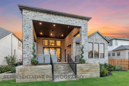 New construction Single-Family house 8108 Lacey Oak Ln, Denton, TX 76207 plan Fordham - image
