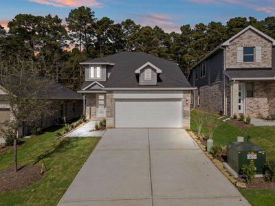 New construction Single-Family house 12175 Ridge Top Dr, Panorama Village, TX 77304 plan Kent - image