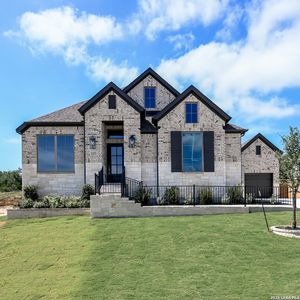 New construction Single-Family house 31177 Clover Pass, Bulverde, TX 78163 plan 3433W - image