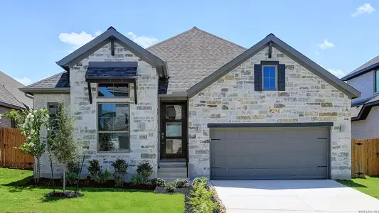 New construction Single-Family house 10142 Sumlin Ct, San Antonio, TX 78254 plan 2293H - image