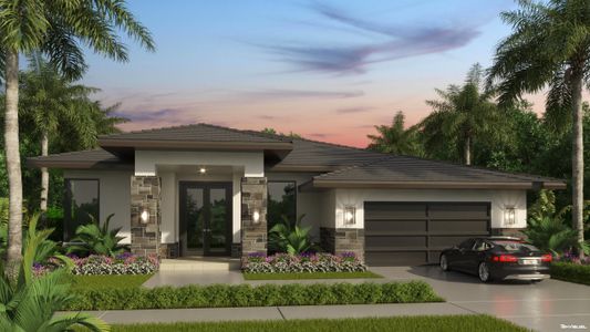 New construction Single-Family house 1275 Sw 130Th Ave, Davie, FL 33325 plan Siena - image 2