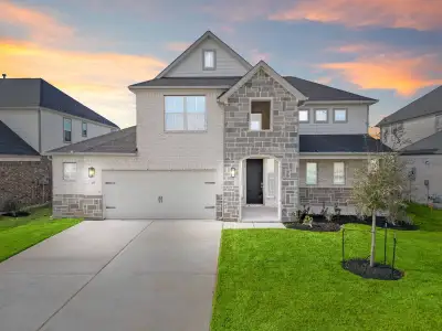 New construction Single-Family house 416 Hearthstone Ln, Waller, TX 77484 plan 659 - image