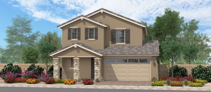 New construction Single-Family house 9978 W Cora Ln, Avondale, AZ 85392 plan Monte Volpe - image