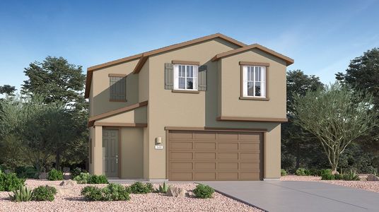 New construction Single-Family house 5994 E Benburb Ln, Tucson, AZ 85756 plan Clark - image