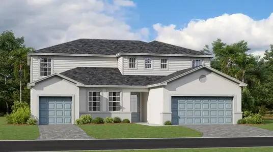 New construction Single-Family house 15330 Jadestone Dr, Punta Gorda, FL 33982 plan Washingtonia - image