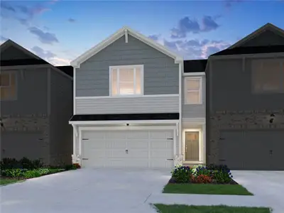 New construction Townhouse house 7856 Marie Wy, Fairburn, GA 30213 - image