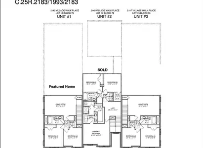New construction Townhouse house 2143 Village Walk Pl, Aledo, TX 76008 - image 3