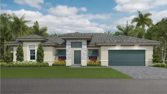 New construction Single-Family house 27556 Sw 159 Ave, Miami, FL 33031 plan Edlin - image