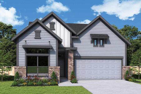 New construction Single-Family house 5435 Mango Bluffs St, Manvel, TX 77578 plan The Leyder - image