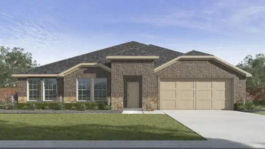 New construction Single-Family house 2604 O'Connell Cir, Aubrey, TX 76227 plan Ithaca - image