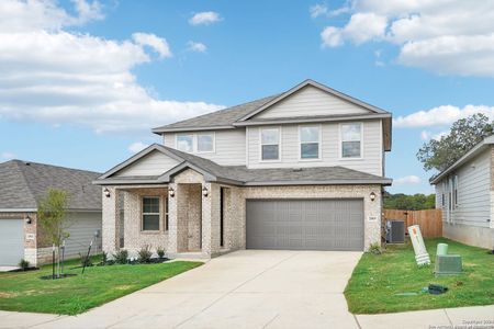 New construction Single-Family house 25819 Marigold Oaks, Boerne, TX 78006 The Reynolds (890)- photo 1 1