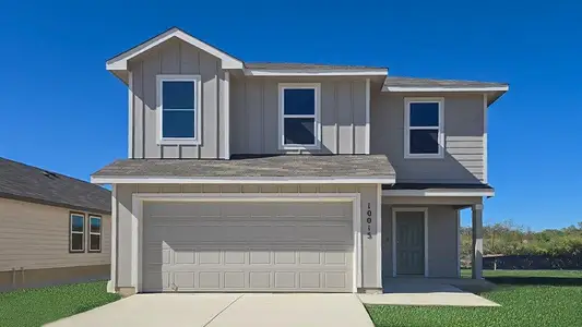 New construction Single-Family house 10015 De Allende Path, San Antonio, TX 78222 plan The Franklin - image