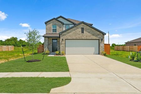 New construction Single-Family house 420 Long Branch Dr, Dayton, TX 77535 plan Hampton - image