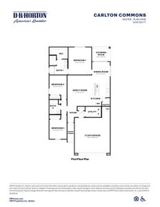 New construction Single-Family house 1518 E Fletcher Dr, Casa Grande, AZ 85122 plan Baxter - image