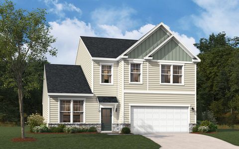 New construction Single-Family house 604 Spring Orchard Dr, Lyman, SC 29365 plan The Hollins - image