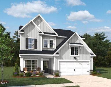 New construction Single-Family house 933 Fetching Pl, Unit 372, Rolesville, NC 27571 - image