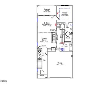 New construction Townhouse house 1118 Bell Heather Rd, Unit 68, Durham, NC 27703 - image