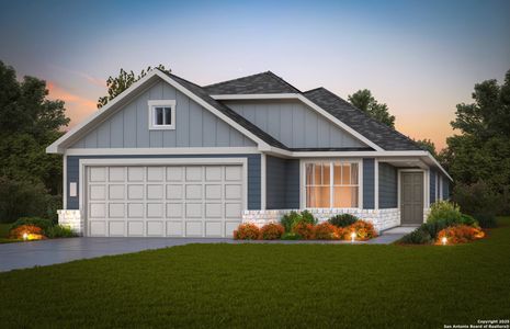 New construction Single-Family house 910 Bluegrass Pt, New Braunfels, TX 78130 Chatfield- photo 0