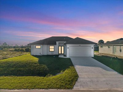 New construction Single-Family house 1024 Halby Ave, Lehigh Acres, FL 33974 - image