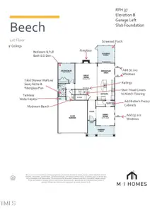 New construction Single-Family house 2416 Picual Wy, Unit Lot 37, New Hill, NC 27562 - image