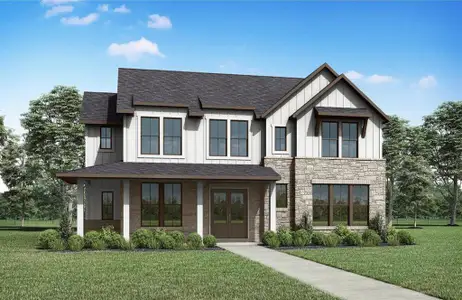 New construction Single-Family house 2017 Grey Birch Pl, Fort Worth, TX 76008 plan Benson - image