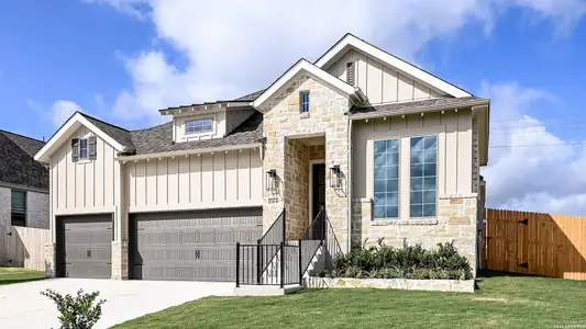 New construction Single-Family house 144 Krueger Wy, Cibolo, TX 78108 plan 2776W - image