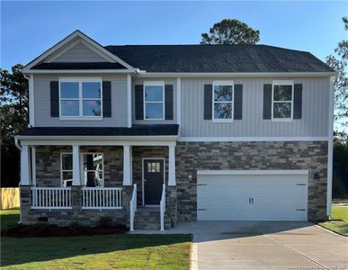 New construction Single-Family house 3109 Platinum Cir, West End, NC 27376 plan COLUMBIA - image