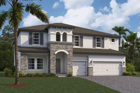 New construction Single-Family house 34103 Prospect Rd, Pasadena Hills, FL 33525 plan Windsor - image