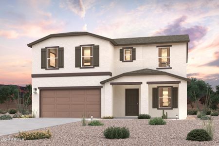 New construction Single-Family house 299 W Sonoran Vista Cir, Coolidge, AZ 85128 plan Jasmine - image