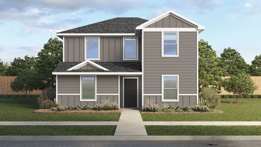 New construction Single-Family house 142 Illusion Lake Ln, Buda, TX 78640 plan The Ruby - image