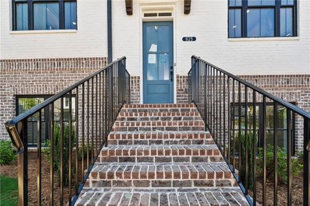 New construction Townhouse house 637 Millcroft Blvd, Buford, GA 30518 The Freemont- photo 1 1