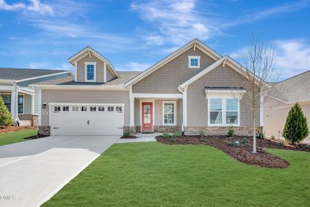 New construction Single-Family house 59 Firefly Ln, Fuquay Varina, NC 27526 plan Poplar Ridge - image