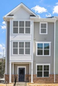 New construction Townhouse house 631 Sawcut Ln, Apex, NC 27502 - image