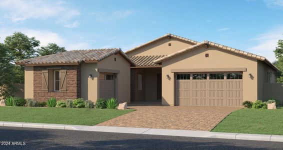 New construction Single-Family house 21925 E Twin Acres Drive, Queen Creek, AZ 85142 Aurora- photo 0