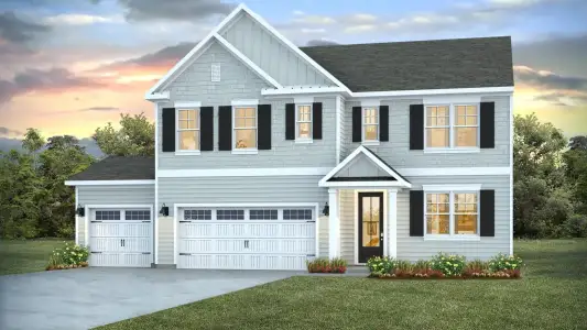 New construction Single-Family house 1707 Travor St, Navassa, NC 28451 plan Iberville - image