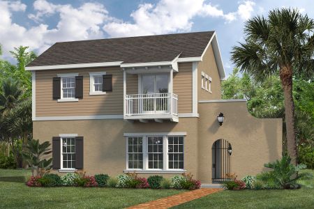 New construction Single-Family house 2360 Landon Street, Melbourne, FL 32940 Granada II- photo 0