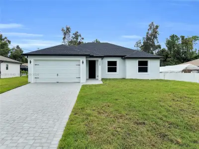 New construction Single-Family house 5208 Barth St, Lehigh Acres, FL 33971 - image