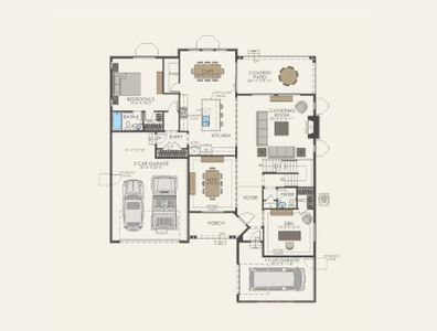 New construction Single-Family house 8484 Orchard City Dr, Littleton, CO 80125 plan Pesaro - image